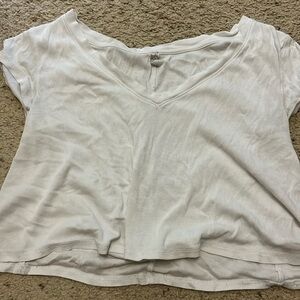 free people white shirt
